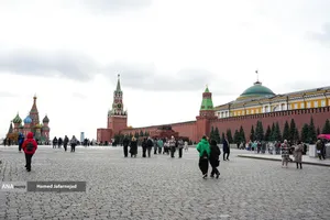 میدان سرخ مسکو در روسیه