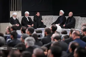 عزاداری شب تاسوعای حسینی(ع) در حسینیه امام خمینی(ره)