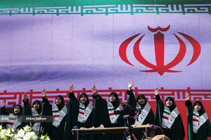 آیین چهلمین روز نوگلان دانش آموز میناب