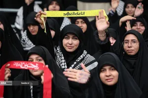 مراسم عزاداری هیأت&zwnj;های دانشجویی در حسینیه امام خمینی(ره)