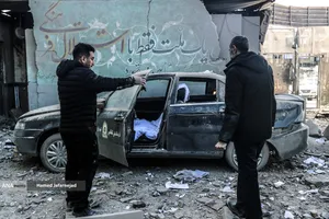 خسارات ناشی از تجاوز هوایی آمریکا و رژیم صهیونیستی