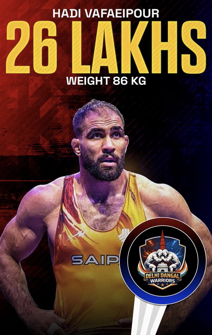 دهلی کشتی‌گیر ایرانی را در مزایده برد/ قرارداد میلیاردی هادی وفایی‌پور در لیگ پادشاهان و رکورد جالب سوساکی +فیلم