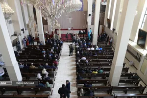 مراسم چهلم شهادت حضرت آیت الله امام سید علی خامنه&zwnj;ای در کلیسای سرکیس مقدس