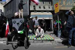 مراسم چهلمین روز شهادت حضرت آیت الله خامنه ای رهبر شهید انقلاب