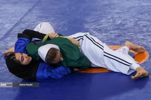 اولین دوره لیگ کشتی آلیش بانوان