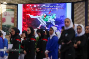 اولین دوره لیگ کشتی آلیش بانوان