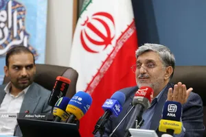 نشست خبری فرشید فلاح مدیرعامل بنیاد بین المللی امام رضا(ع)