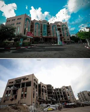 غزه پیش و پس از جنگ