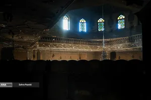 مسجدی که پس از ۴۴ سال بار دیگر در آتش سوخت