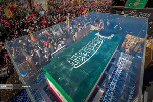 تشییع پیکر مطهر امام شهید در نجف اشرف