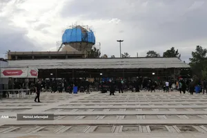 اولین جمعه سال جدید گلزار شهدای حملات تروریستی آمریکایی - صهیونی در جنگ رمضان - قطعه 42 بهشت زهرا(س)