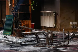 مسجدی که پس از ۴۴ سال بار دیگر در آتش سوخت