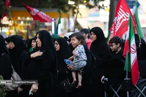 پیاده روی جاماندگان اربعین در ساری
