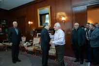 دیدار مسئولان گروه‌های مقاومت فلسطینی با عراقچی