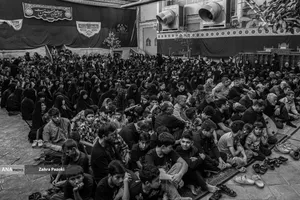 عزاداری حضرت اباعبدالله در خانه موزه مدرس