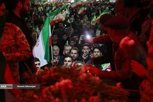 وداع و تشییع پیکر مطهر فرمانده یگان ویژه فاتحین سردار سرتیپ پاسدار شهید محمد علی فتحعلی زاده و&zwnj; همرزمانش