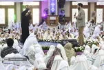 جشن تکلیف ۳۵۰۰ دانش‌آموز دختر تهرانی؛ خاطره‌ای ماندگار از آغاز مسیر عبادی