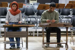 تمرین ارکستر سازهای ایرانی