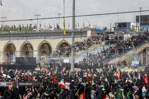 مراسم وداع با رهبر شهید انقلاب
