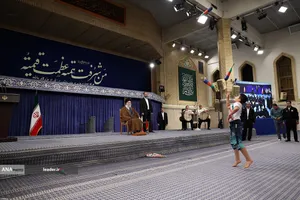 دیدار قهرمانان ورزشی و مدال&zwnj;آوران المپیادهای علمی با رهبر معظم انقلاب