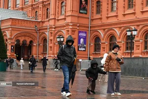 میدان سرخ مسکو در روسیه