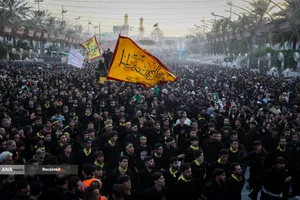 عزاداری شب اربعین حسینی در کربلای معلی