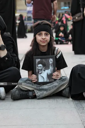 مراسم وداع با رهبر شهید انقلاب
