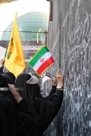 مراسم وداع با رهبر شهید انقلاب