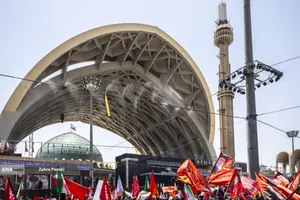 مراسم وداع با رهبر شهید انقلاب
