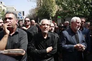 تشییع و تدفین پیکر مطهر بسیجی شهید حسین یوسفخانی