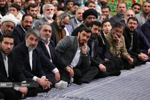 دیدار هزاران نفر از مداحان و ستایشگران اهل بیت(ع) با رهبر معظم انقلاب