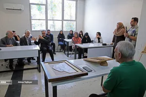 کارگاه مرکز تخصصی مرمت دانشگاه آزاد اسلامی واحد استاد فرشچیان
