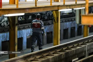 آیین بهره برداری از 2 رام قطار مترو ملی