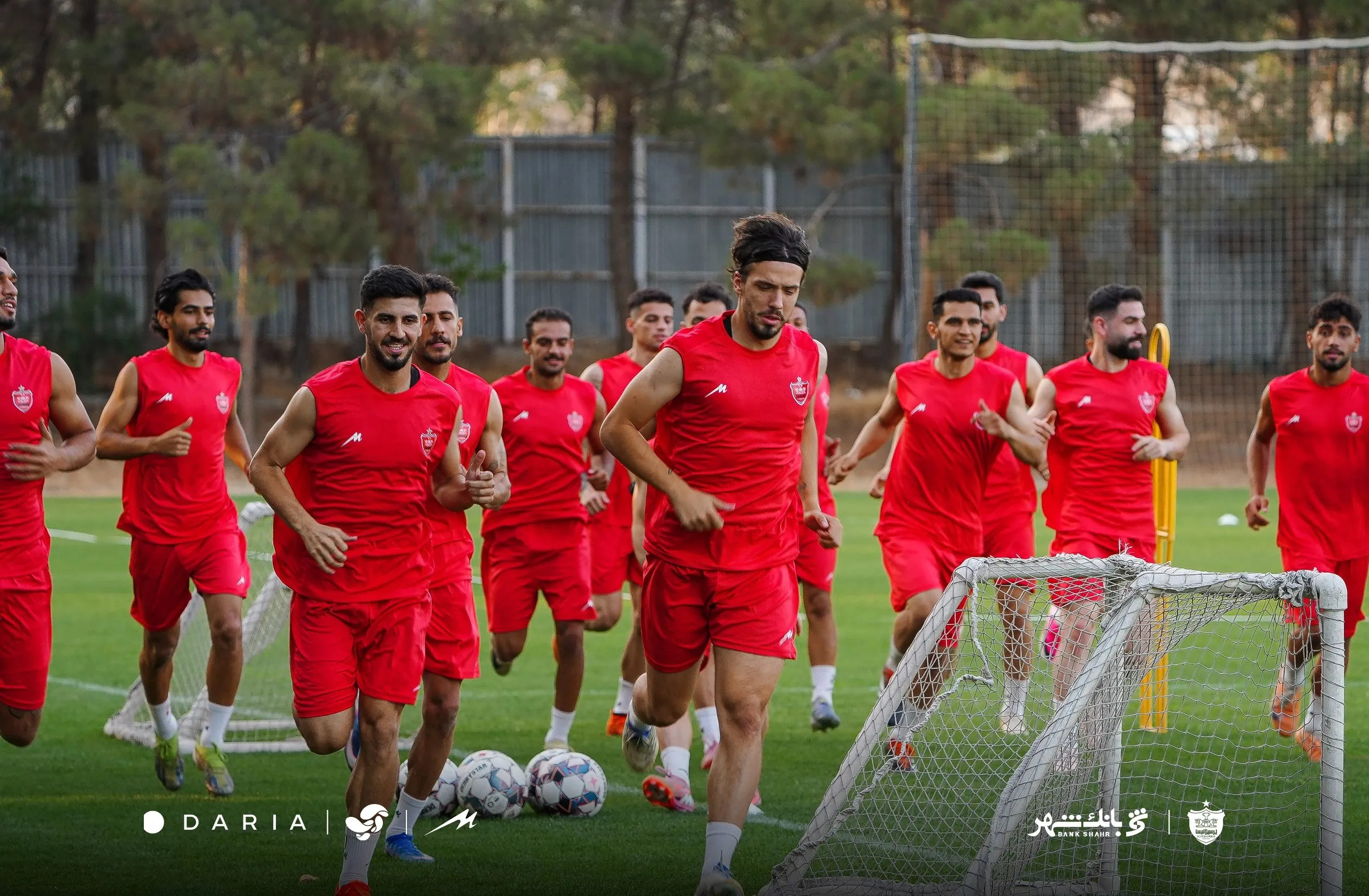 تمرین پرسپولیس