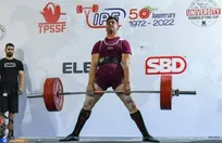 دارنده مدال نقره دانشجویان جهان در راه مسابقات آسیایی پاورلیفتیگ