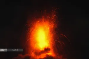فوران آتشفشان فوئگو در گواتمالا 