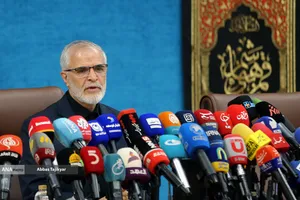 نشست خبری علی اکبر پورجمشیدیان دبیر ستاد تشییع و وداع با رهبر شهید انقلاب