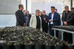 افتتاح سرای نوآوری کشاورزی واحد علوم و تحقیقات با حضور دکتر رنجبر رئیس دانشگاه آزاد اسلامی