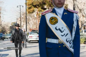 مراسم تشییع پیکر عنایت بخشی 