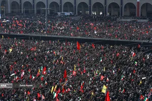 مراسم وداع با رهبر شهید انقلاب
