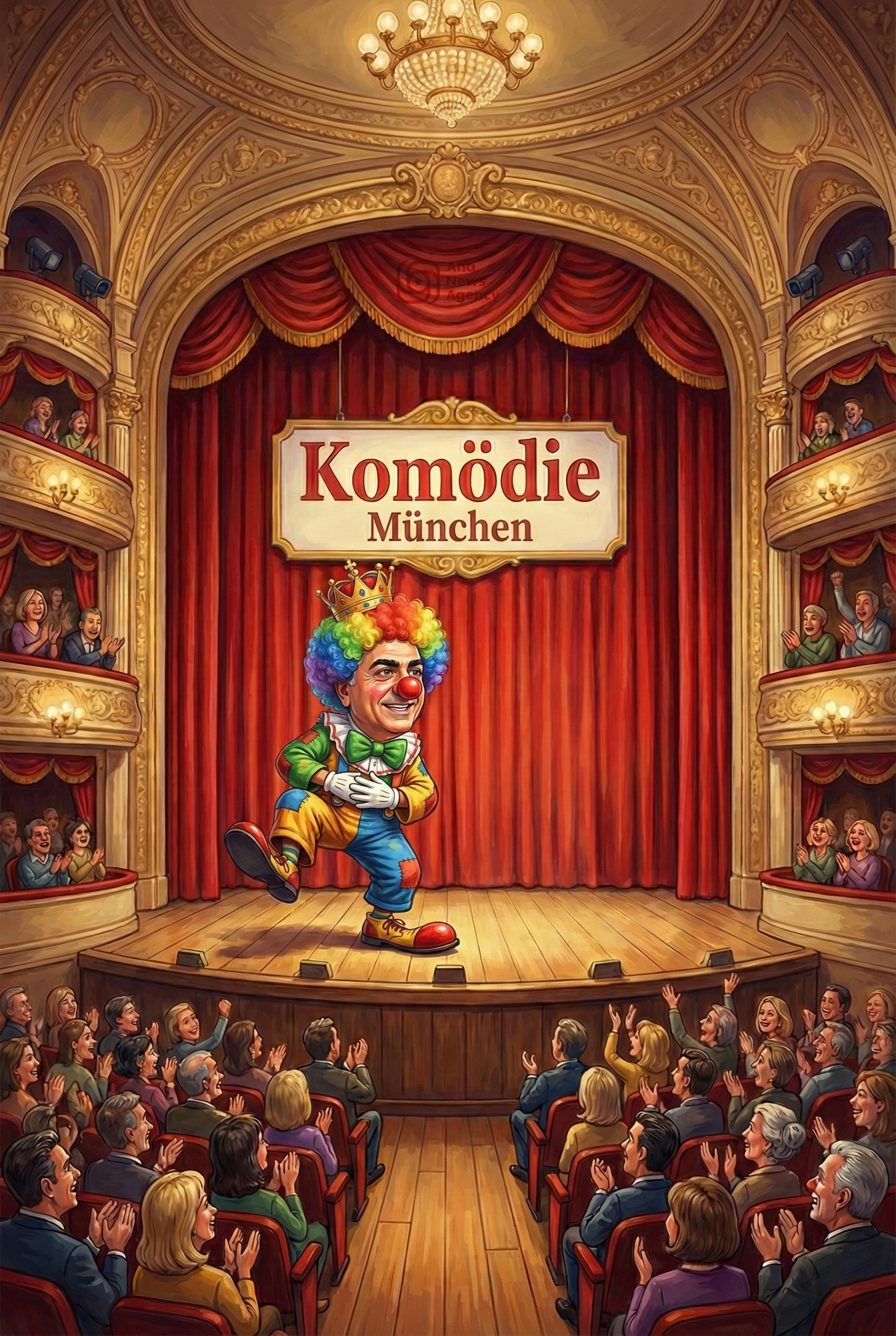 دلقک کنفرانس مونیخ