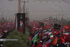 مراسم تشییع پیکر مطهر رهبر شهید انقلاب در قم