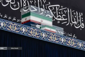 مراسم وداع با رهبر شهید انقلاب
