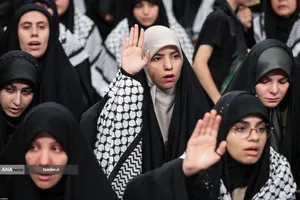 مراسم عزاداری هیأت&zwnj;های دانشجویی در حسینیه امام خمینی(ره)