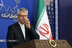 نشست خبری اسماعیل بقایی سخنگوی وزارت امور خارجه