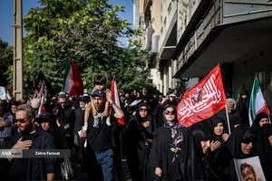 تشیع پیکر شهید مصباح الهدی باقری