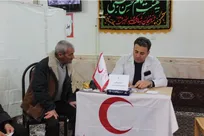 بهره‌مندی بیش از ۵۰۰ نفر از خدمات رایگان درمانی دارویی هلال‌احمر در زنجان