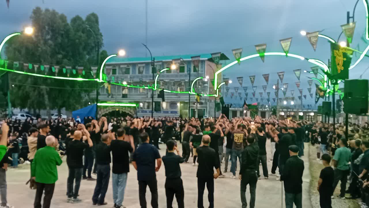 آیین اصیل عزاداری کرب زنی در مازندران
