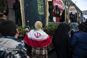  تشییع پیکر شهدای مظلوم مقاومت ملی ایران 