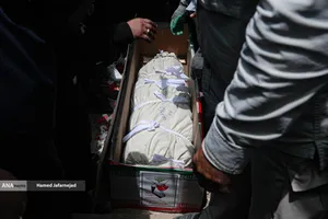 تشییع و تدفین پیکر مطهر بسیجی شهید حسین یوسفخانی